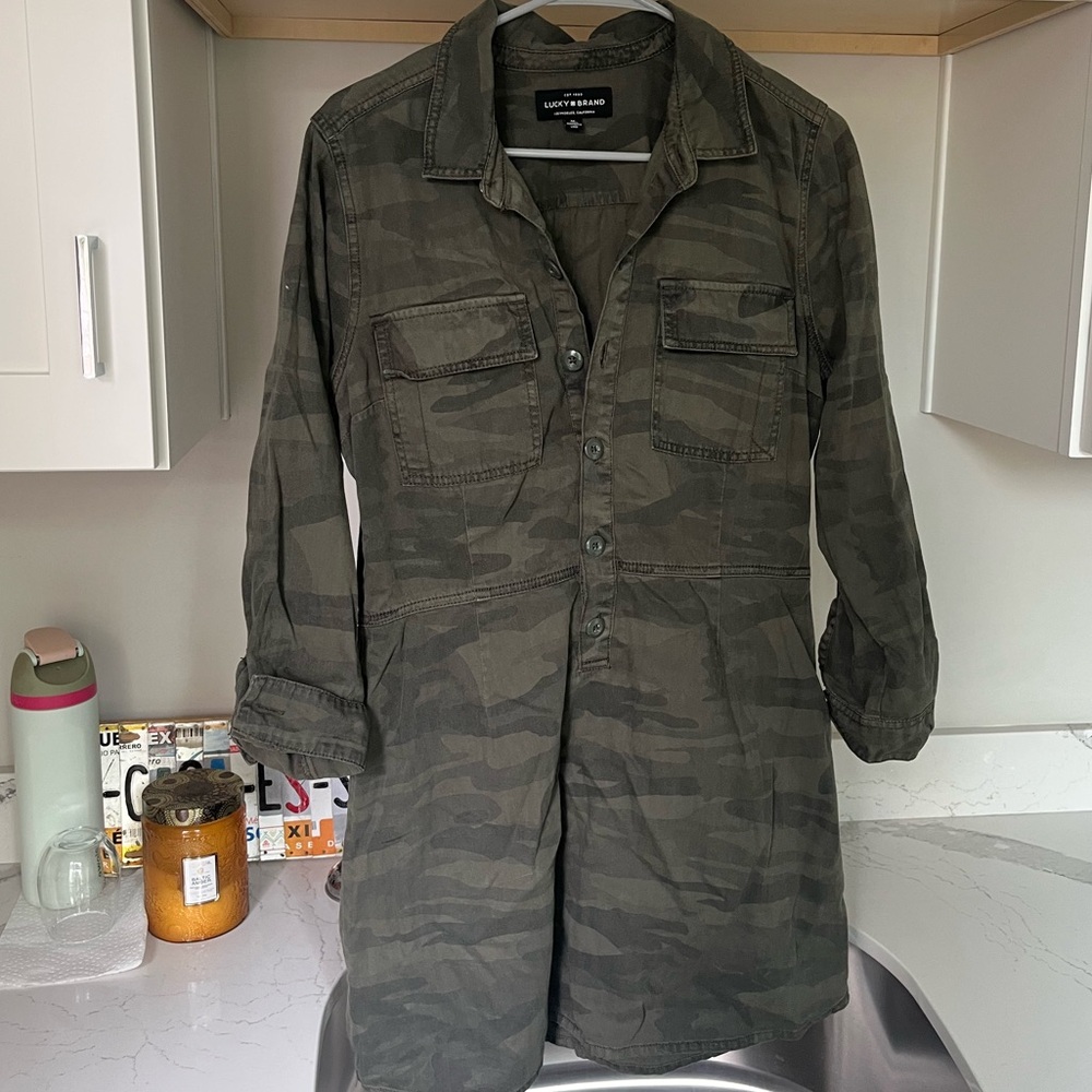 Lucky Brand Camo Dress